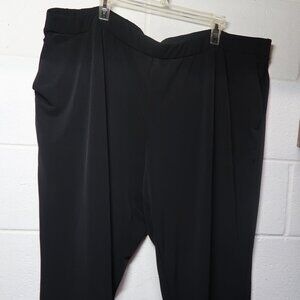 Susan Graver Women's Petite Everyday Black Pants in Size 3XP